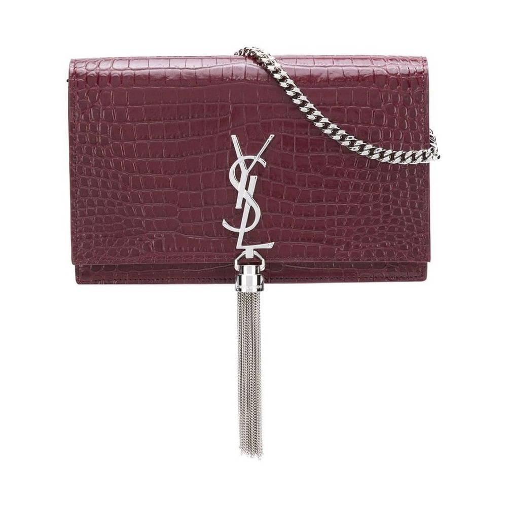 SAINT LAURENT KATE MEDIUM  IN 🐊EMBOSSED LEATHER